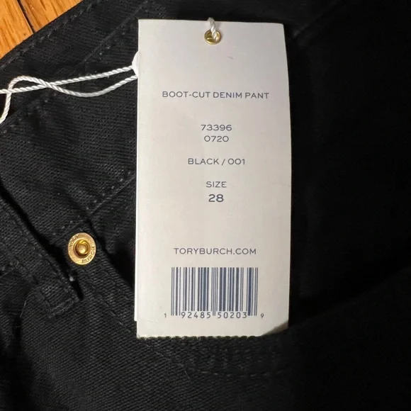 Tory Burch Black Boot-cut Jeans - Picture 2 of 3